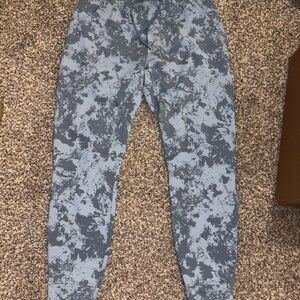 Lululemon soft stretch Blue and Gray Joggers